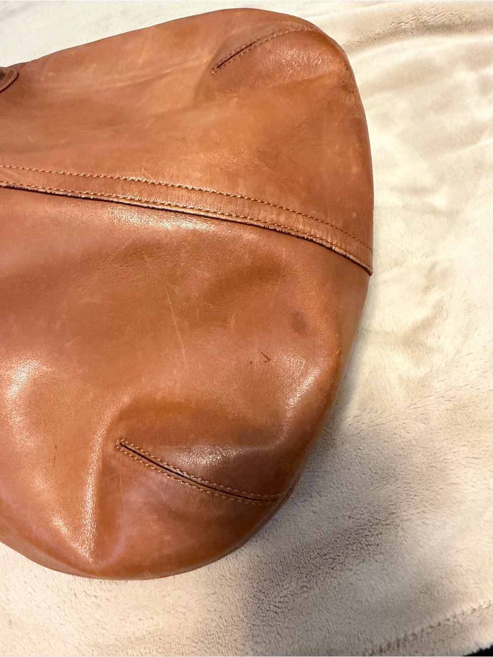 Coach Ergo Hobo in Genuine Tan Leather Shoulder Bag No E3K-9226 - Picture 7 of 10